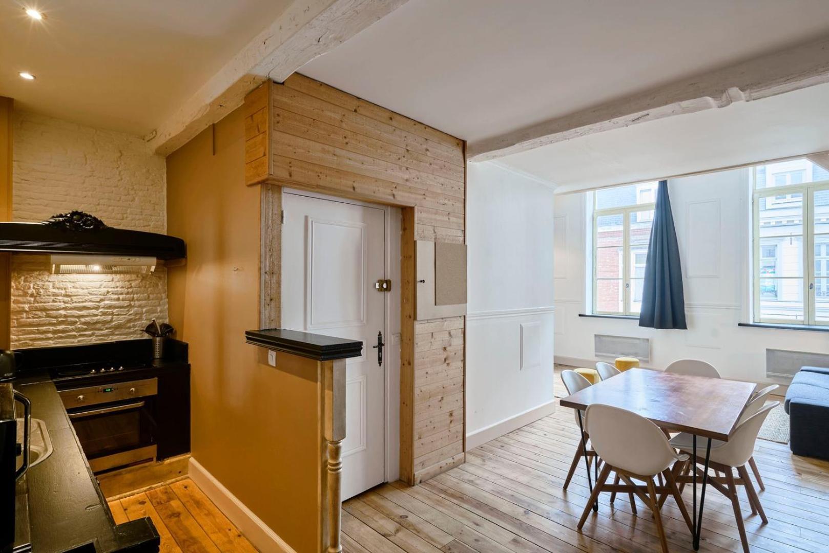 Old Lille Charming Duplex Apartment מראה חיצוני תמונה