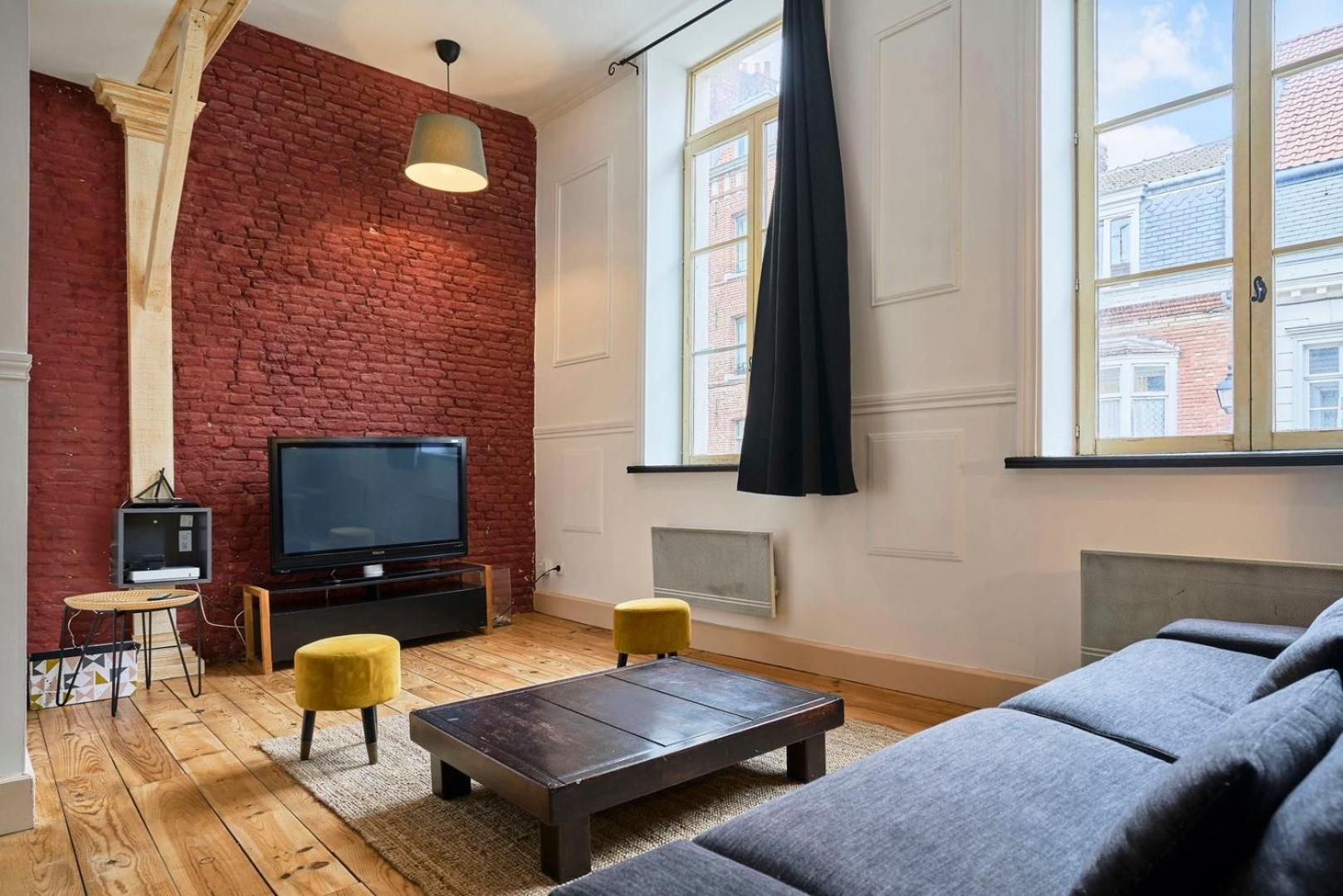 Old Lille Charming Duplex Apartment מראה חיצוני תמונה