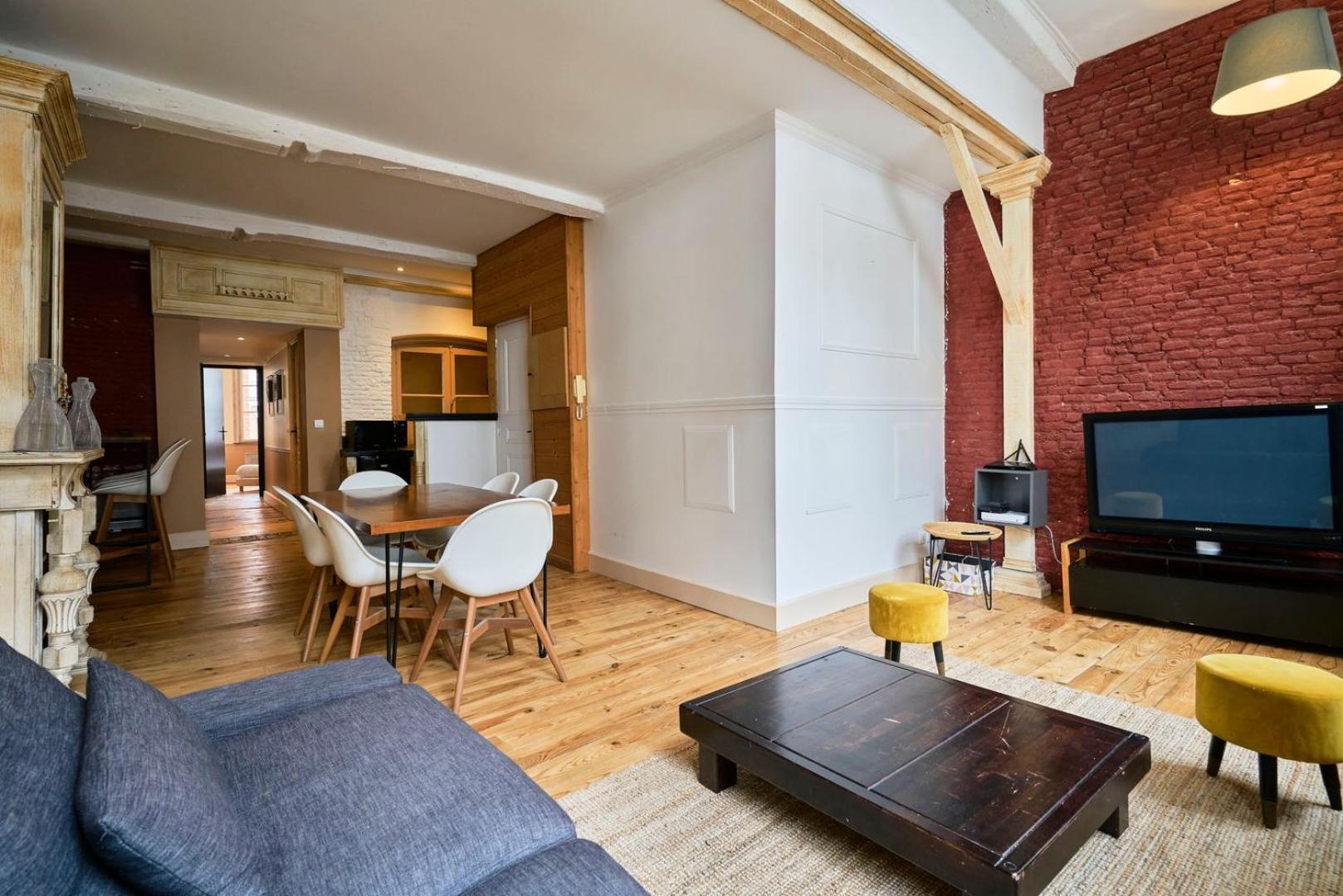 Old Lille Charming Duplex Apartment מראה חיצוני תמונה